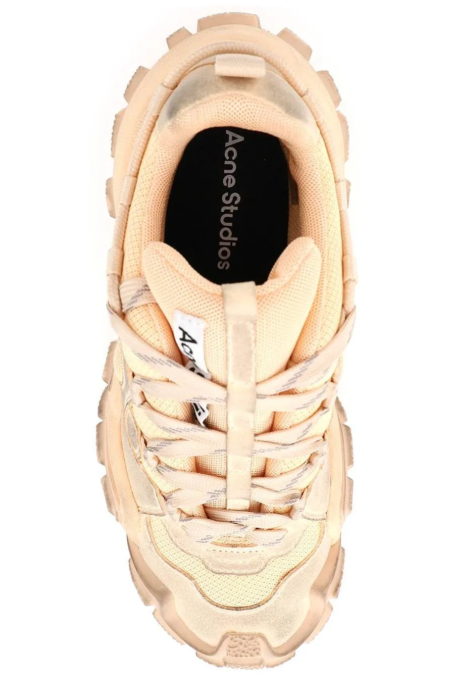 Acne Studios Boltzer Tumbled Lace-Up Sneakers