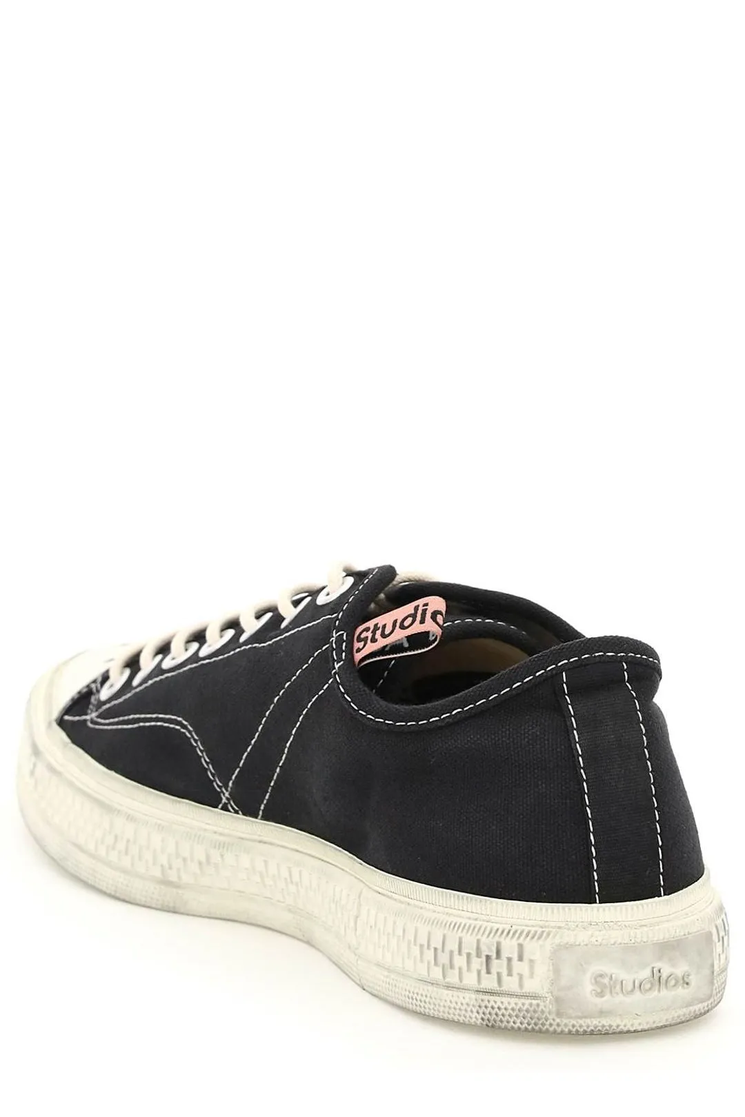 Acne Studios Distressed Low Top Tumbled Sneakers