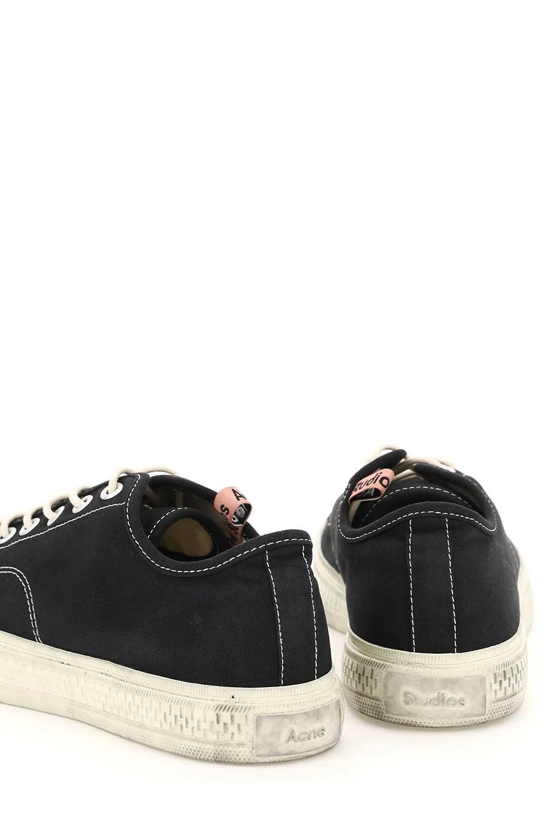 Acne Studios Distressed Low Top Tumbled Sneakers
