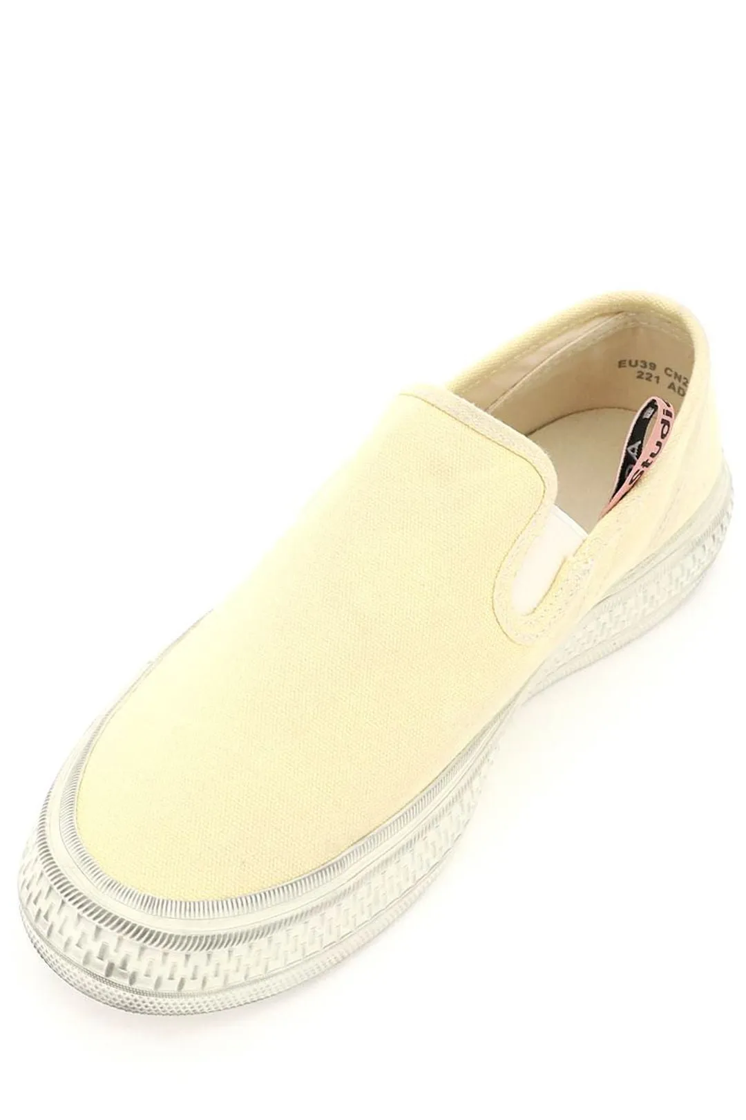 Acne Studios Round Toe Low-Top Sneakers