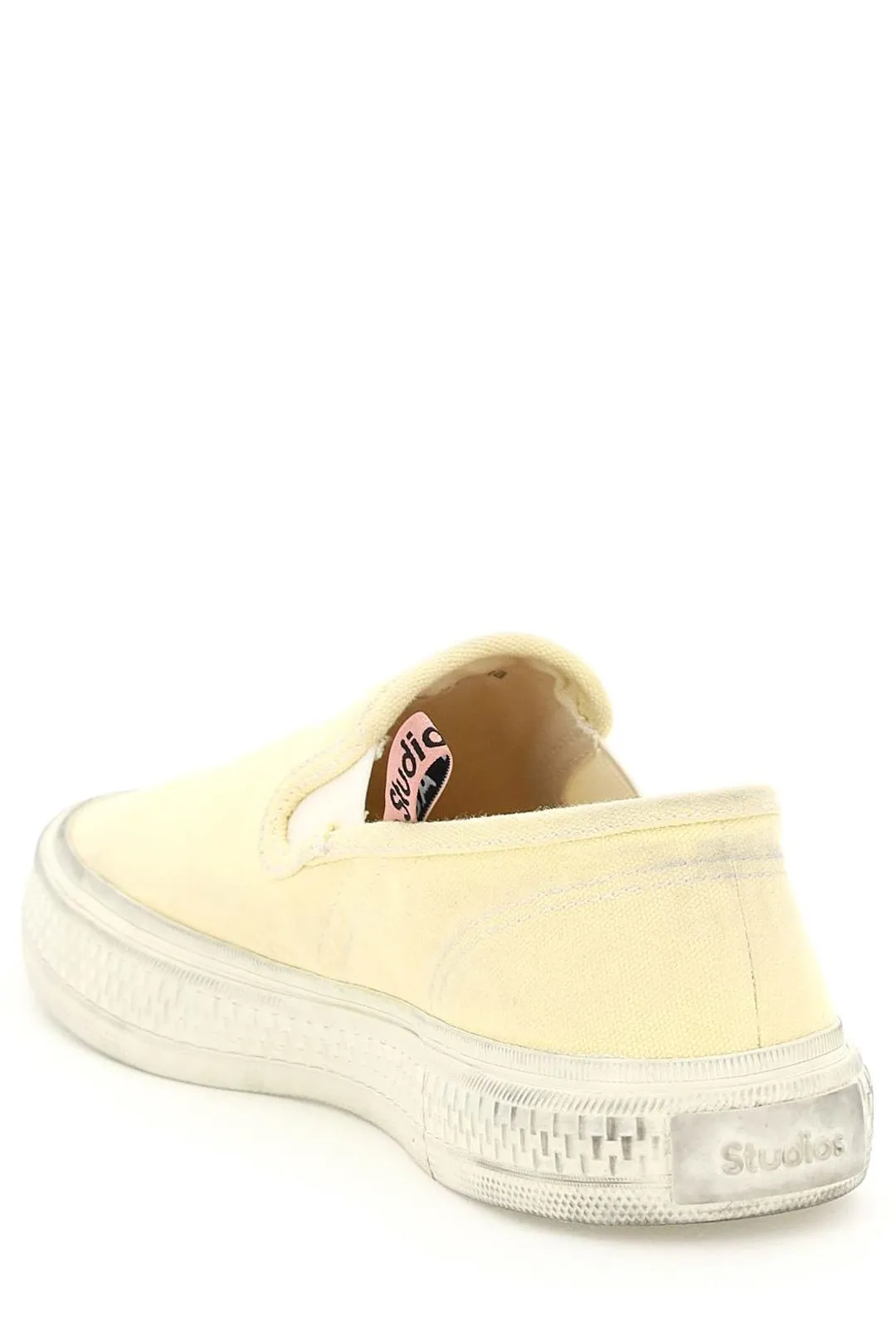 Acne Studios Round Toe Low-Top Sneakers