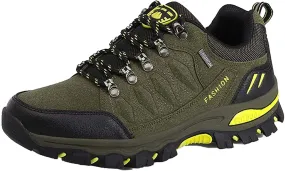 Arch Support Hiking Shoes for Men Lightweight Breathable Slip on Running Shoe Non Slip Work Sport Shoes for Men