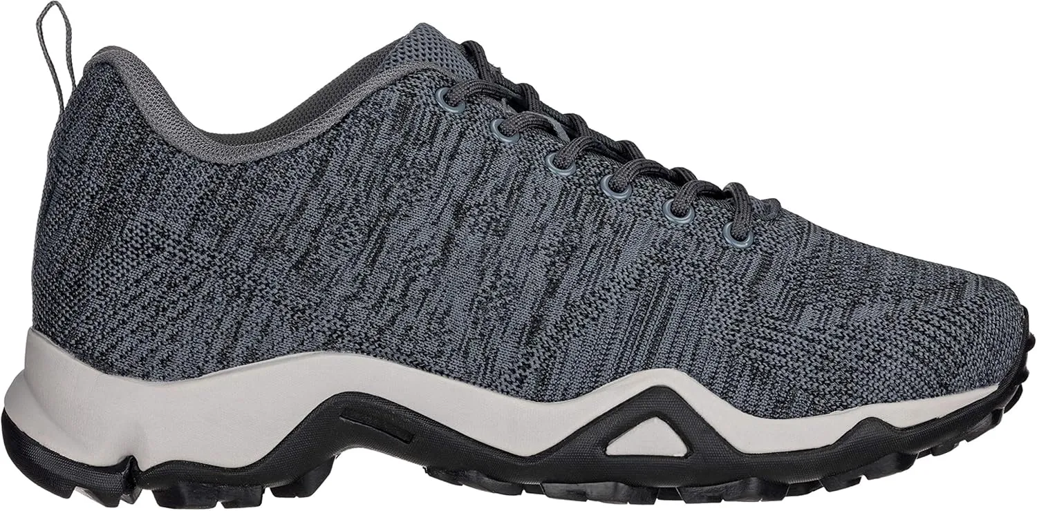 CALTO Men's Invisible Height Increasing Elevator Shoes - Grey Super Lightweight Sporty Sneakers - 2.4 Inches Taller - Q104 - Size 11 D(M) US