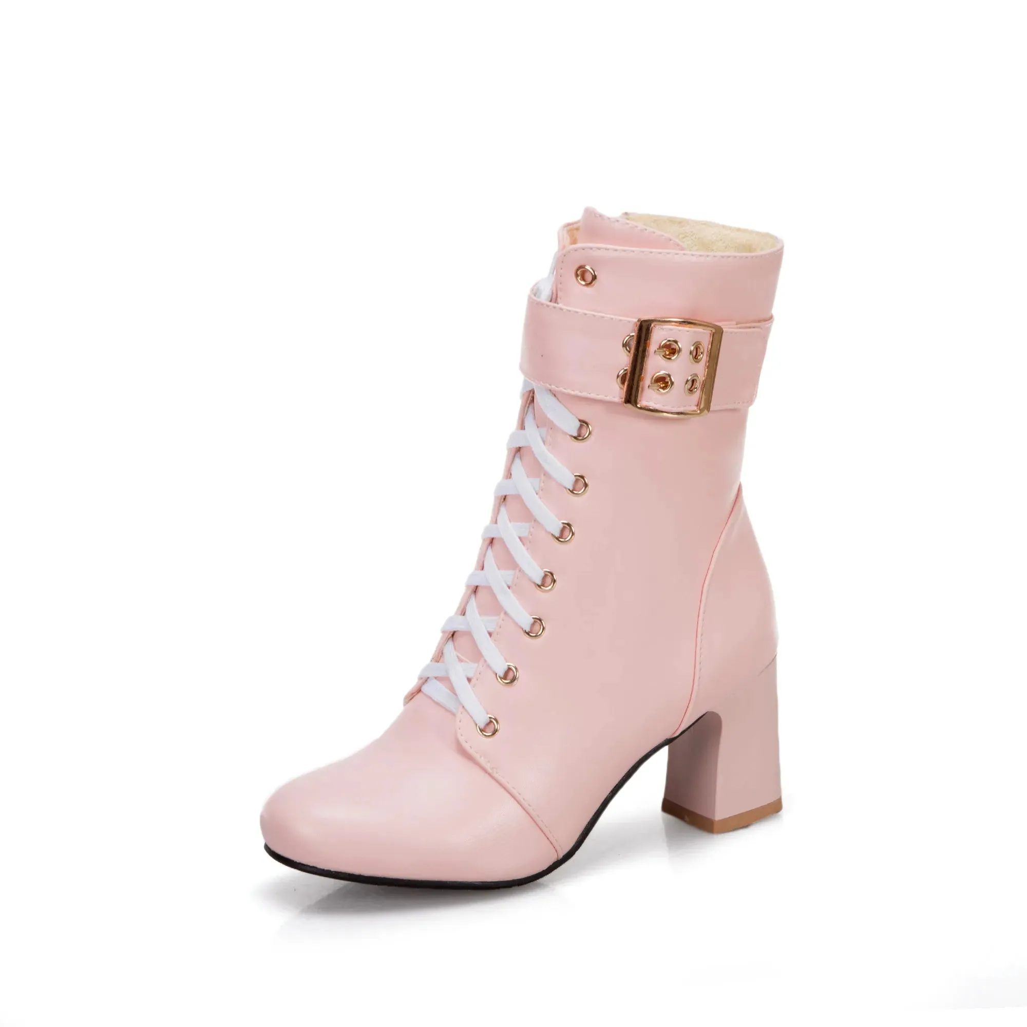 Chic Autumn Ankle Heels
