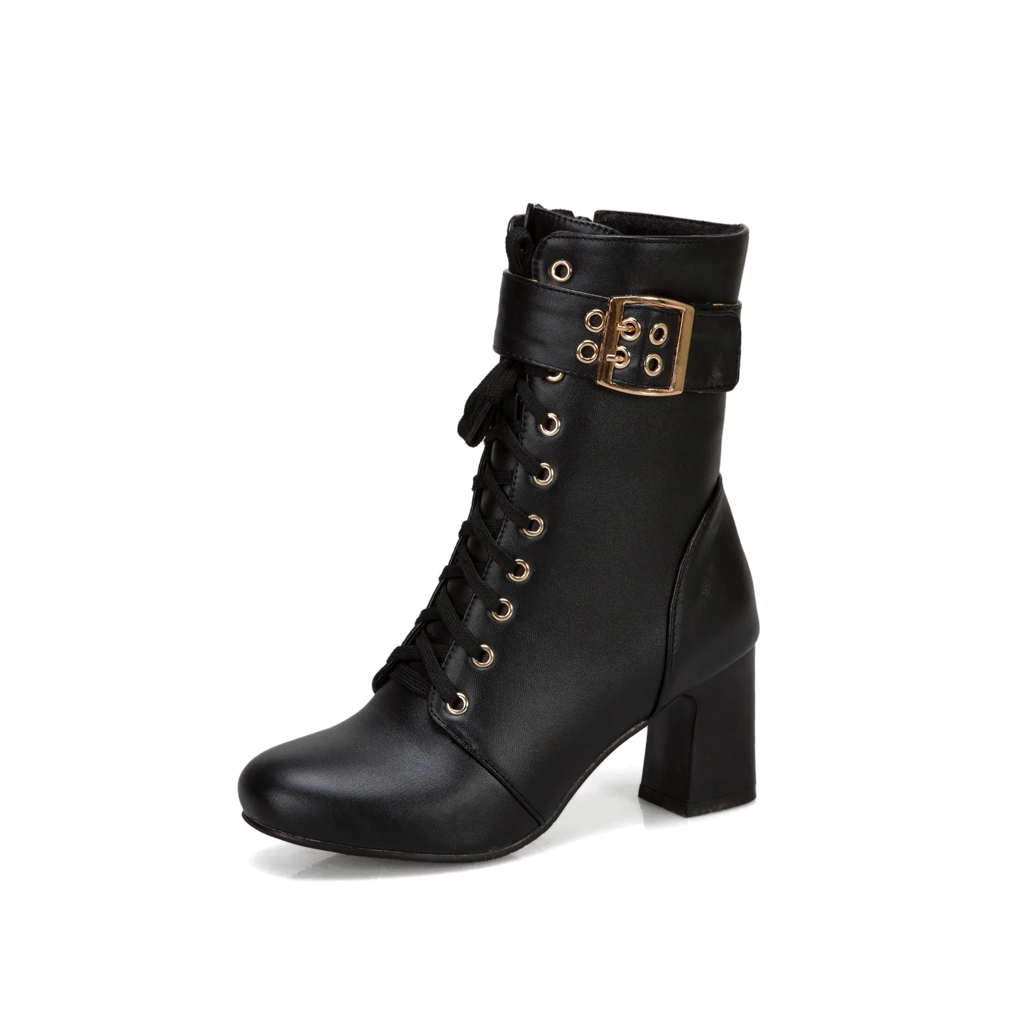 Chic Autumn Ankle Heels