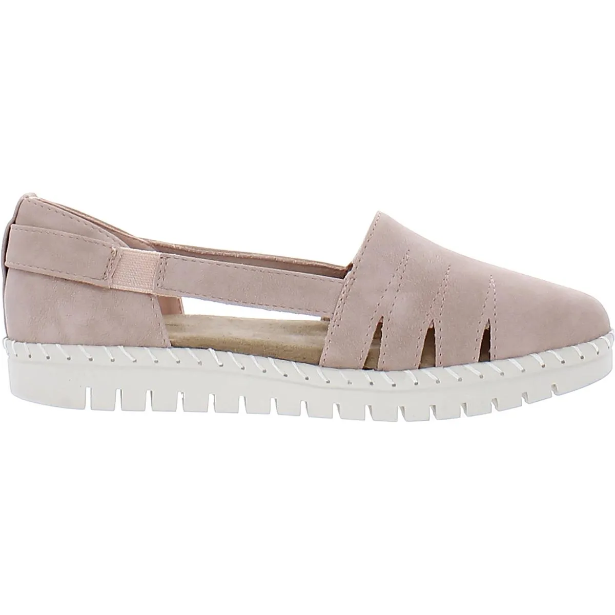 Easy Street Womens Bugsy Pull-on Cut-out Slip-On Sneakers