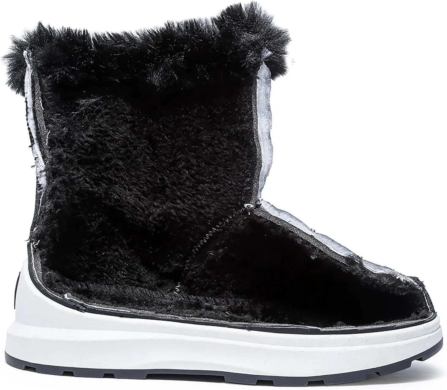 Fashion Snow Boots for Women Flat Flat Keep Warm Snow Boots Comfortable Mid Boots Shoes Womens Snow Boots