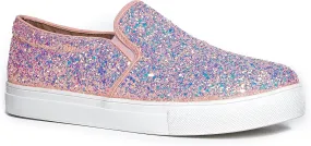 J. Adams Glimmer Sneakers for Women - Casual Glam Slip On Walking Shoes