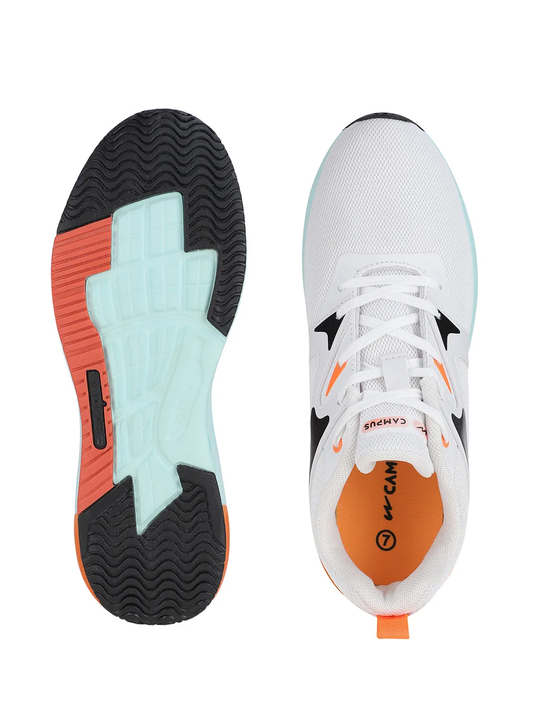MELOR White Men's Sports Shoes