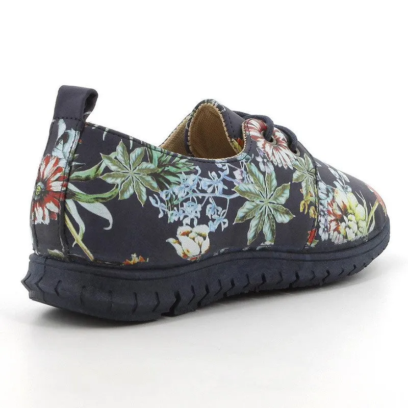 Soft Style by Hush Puppy Narissa Slip-On Floral Sneaker - Navy Multi