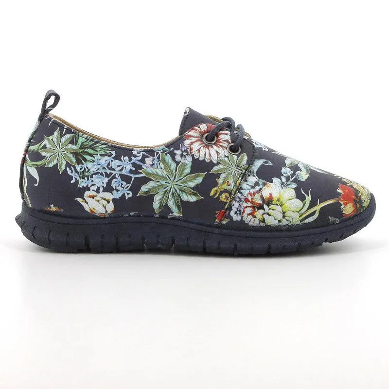 Soft Style by Hush Puppy Narissa Slip-On Floral Sneaker - Navy Multi
