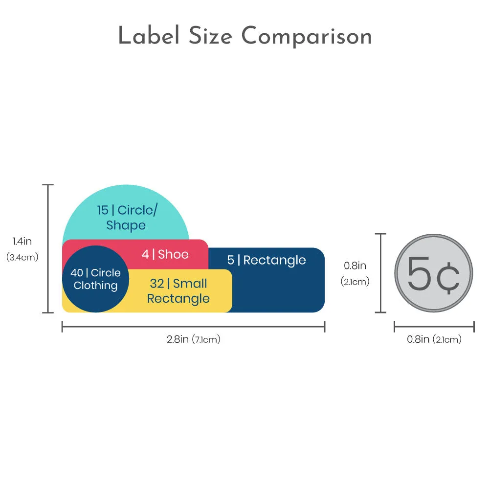 Truck Daycare Labels Pack