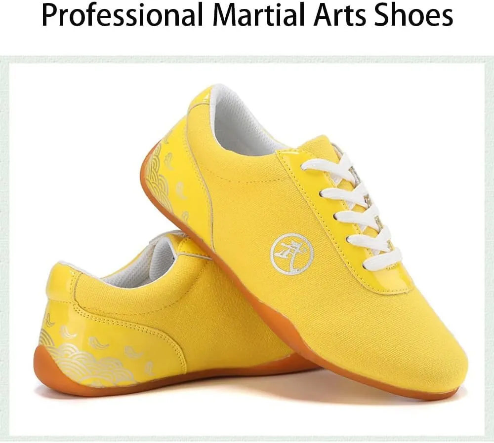 Unisex Martial Arts Taichi Shoes,Cushioning Running Shoes, Sneakers for Running, Walking, Fitness, Gym,,