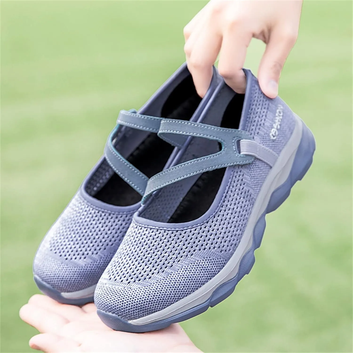 Womens Canvas Slip On Sneakers Casual Comfortable Walking Shoes Lightweight Flat Fashion Elastic Loafers