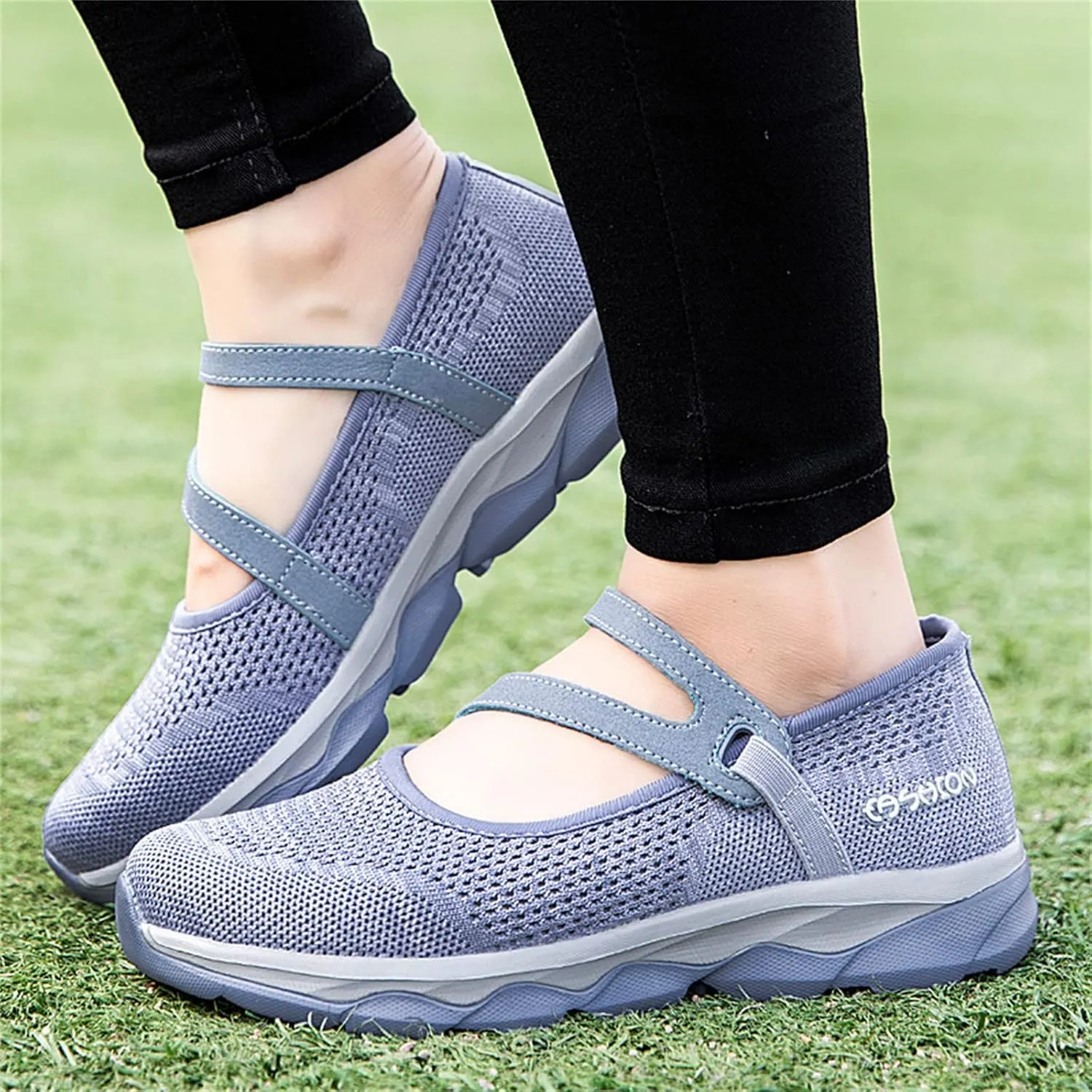 Womens Canvas Slip On Sneakers Casual Comfortable Walking Shoes Lightweight Flat Fashion Elastic Loafers