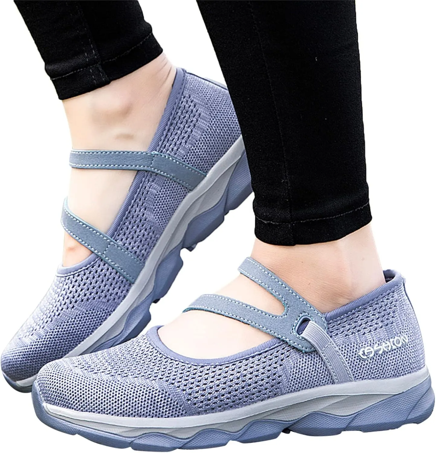 Womens Canvas Slip On Sneakers Casual Comfortable Walking Shoes Lightweight Flat Fashion Elastic Loafers