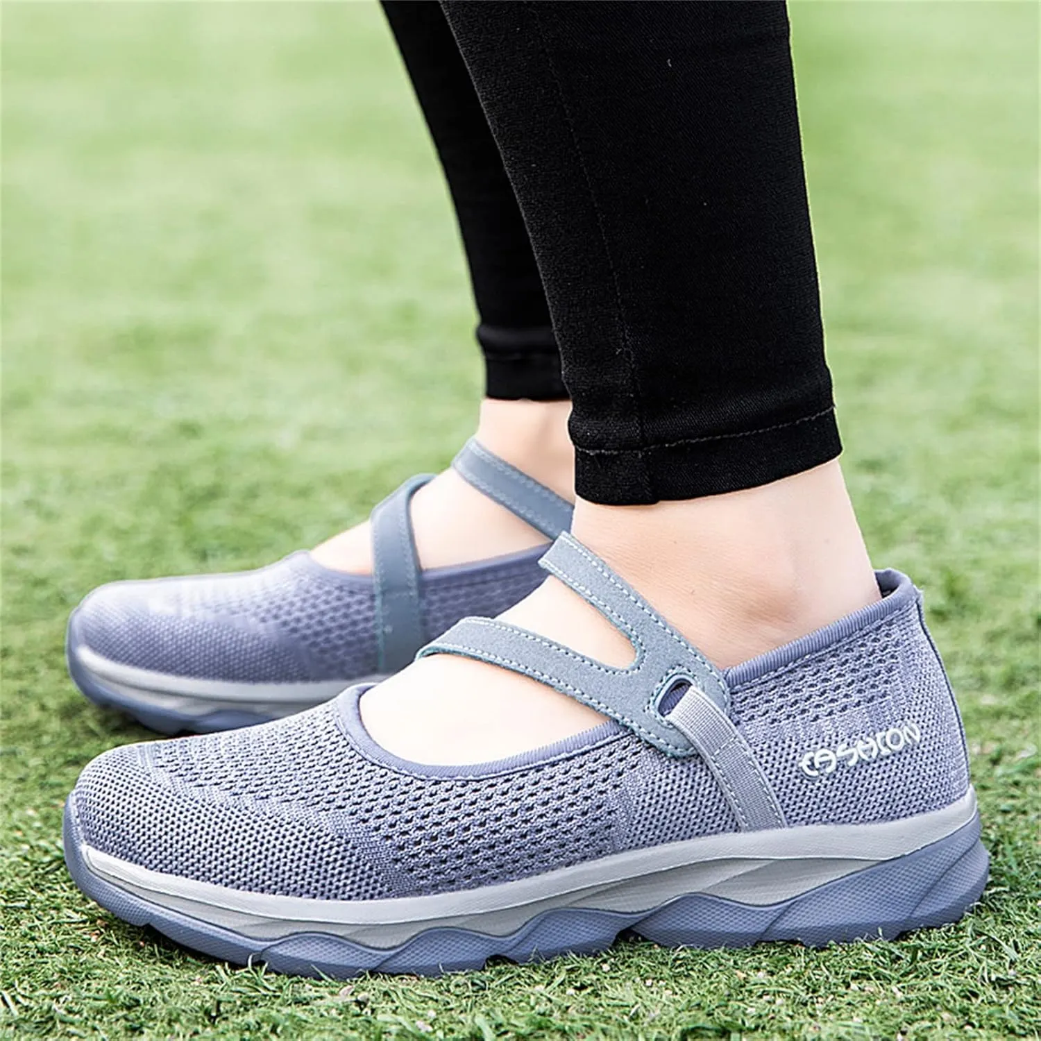 Womens Canvas Slip On Sneakers Casual Comfortable Walking Shoes Lightweight Flat Fashion Elastic Loafers