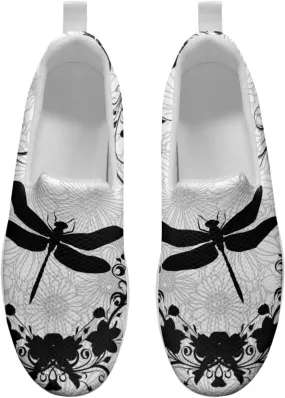 Womens Slip on Shoes Comfortable Slip Resistant Wedge Rocker Bottom Walking Lightweight Casual Sneakers